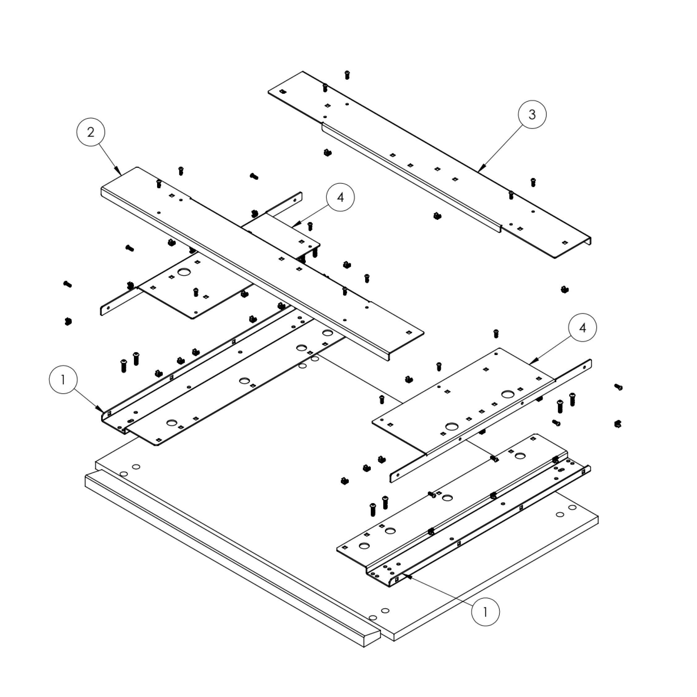 FORD BRONCO BASE PLATE